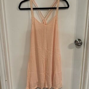 Pink peach dress size small